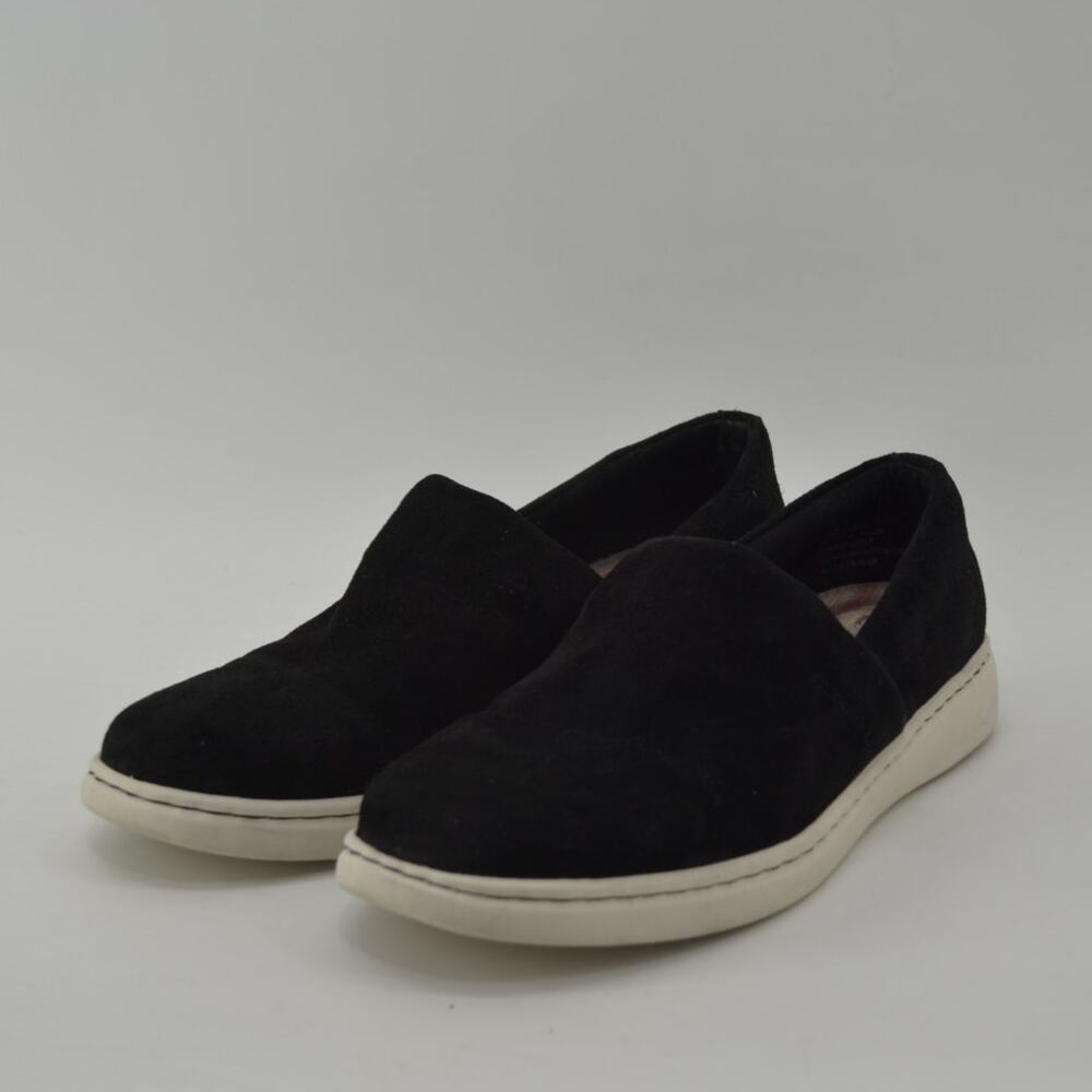 Born Womens Size 11 Sneakers Black Suede Casual Comfort - Picture 10 of 12